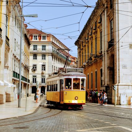 Trolley on Lisbon Weend Trip with We Love Spain