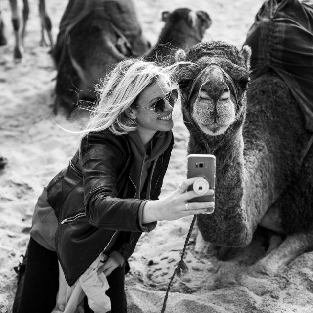 Me with a camel